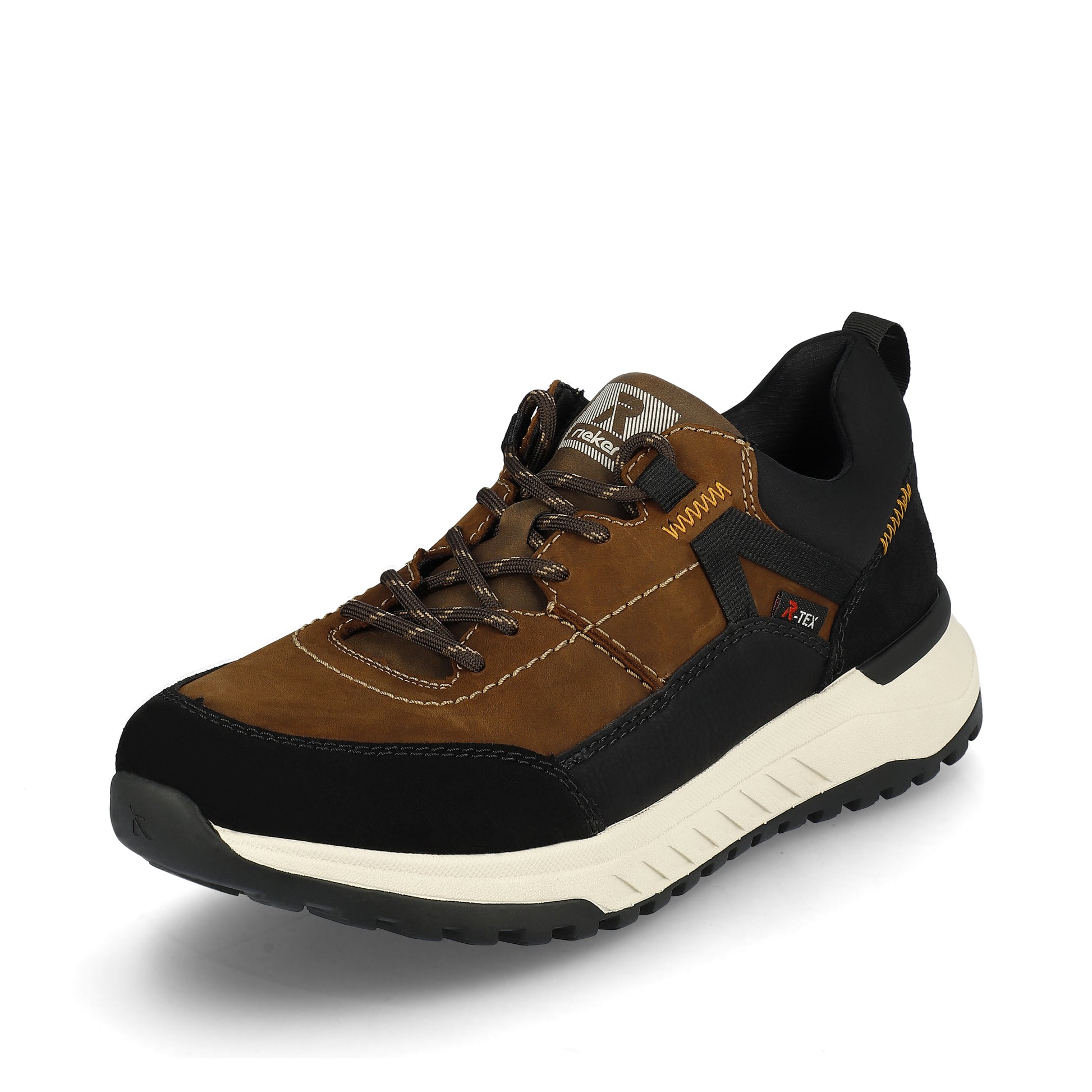 Brown Elasticated Shoes for Men | Rieker Sport U0100-22