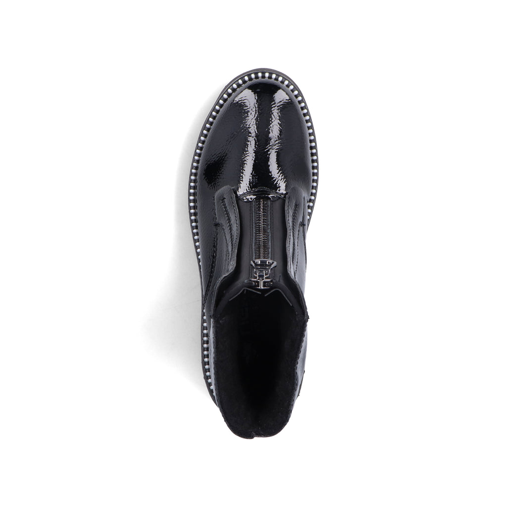 Black Zip Boots for Women | Rieker Y3351-00