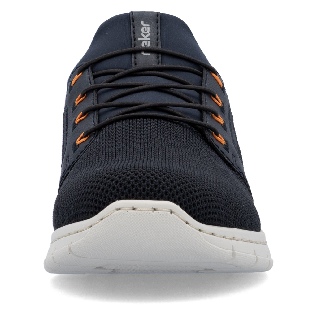 Blue Elasticated Shoes for Men | Rieker B7796-14
