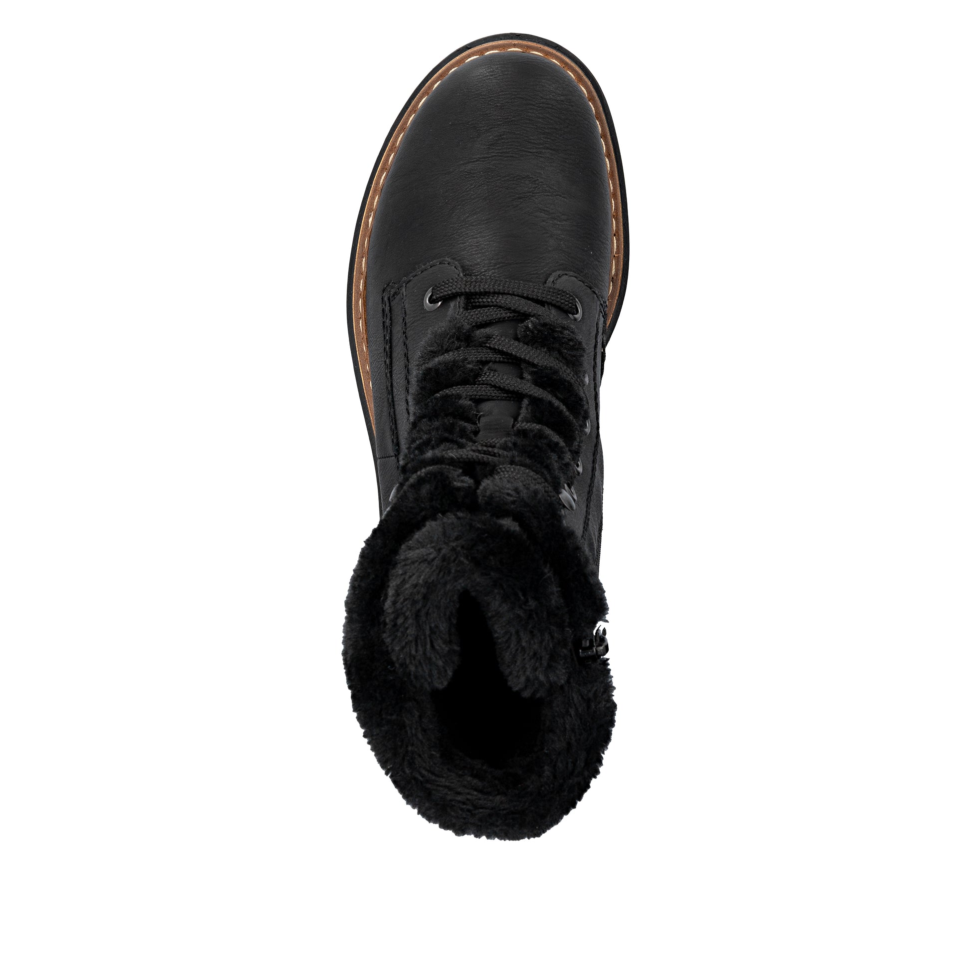 Black Zip Boots for Women | Rieker 72625-00