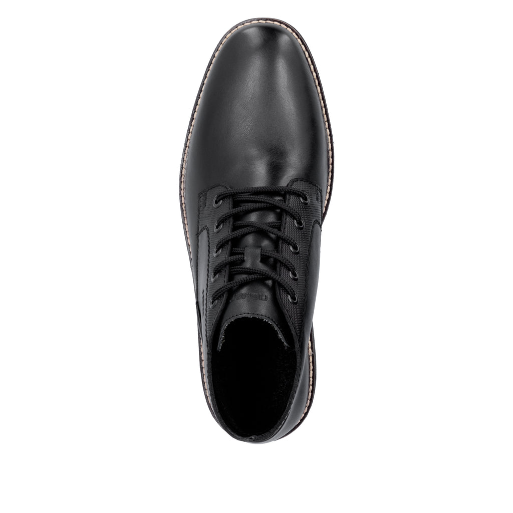 Black Elasticated Boots for Men | Rieker 33207-00