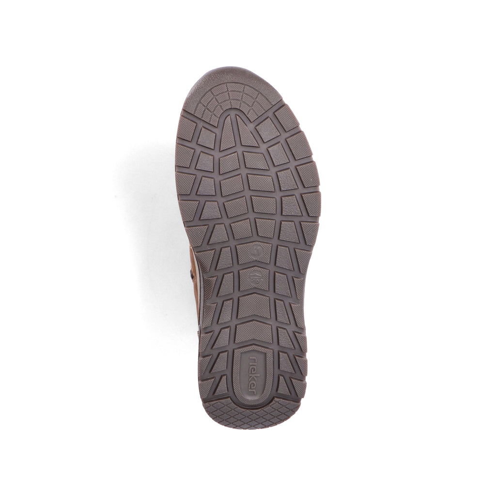 Brown Zip Boots for Men | Rieker 11030-25