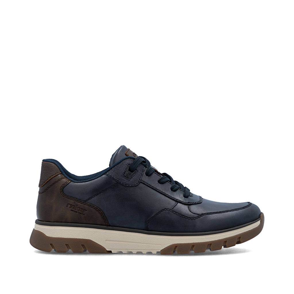 Blue Zip Shoes for Men | Rieker B9301-14