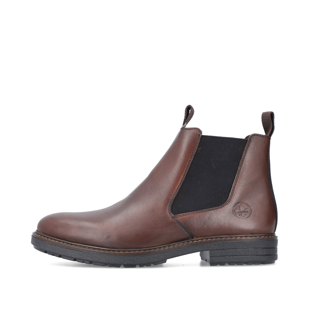 Brown Zip Boots for Men | Rieker 33180-26