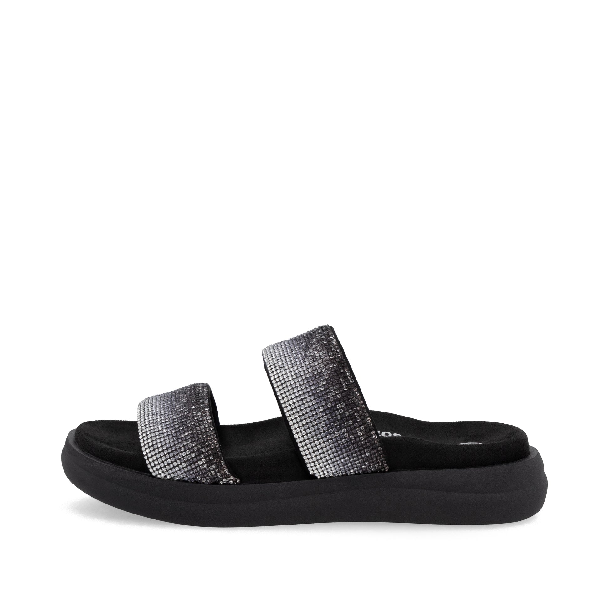 Black Slip-On Sandals for Women | Remonte D2N50-03