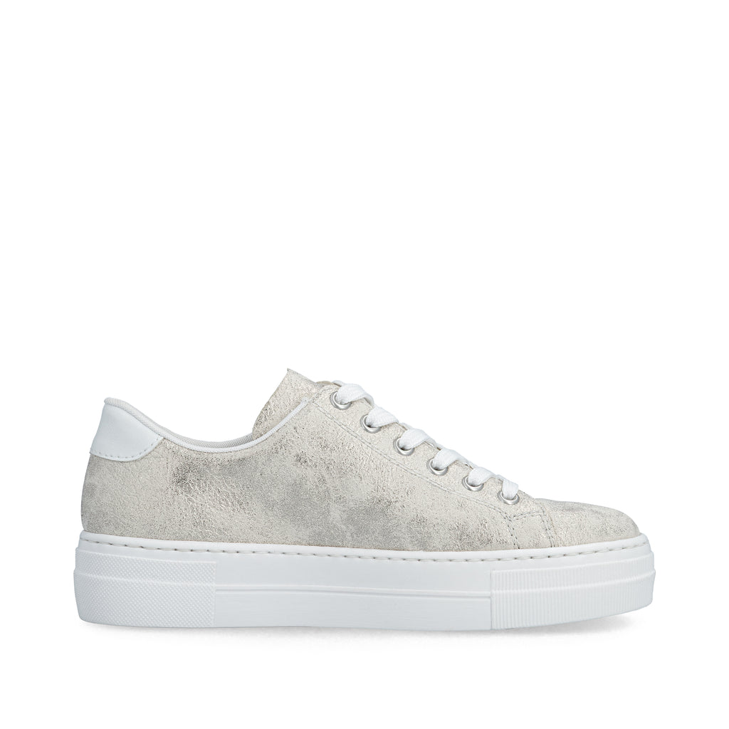 Metallic Elasticated Shoes for Women | Rieker N49W1-90