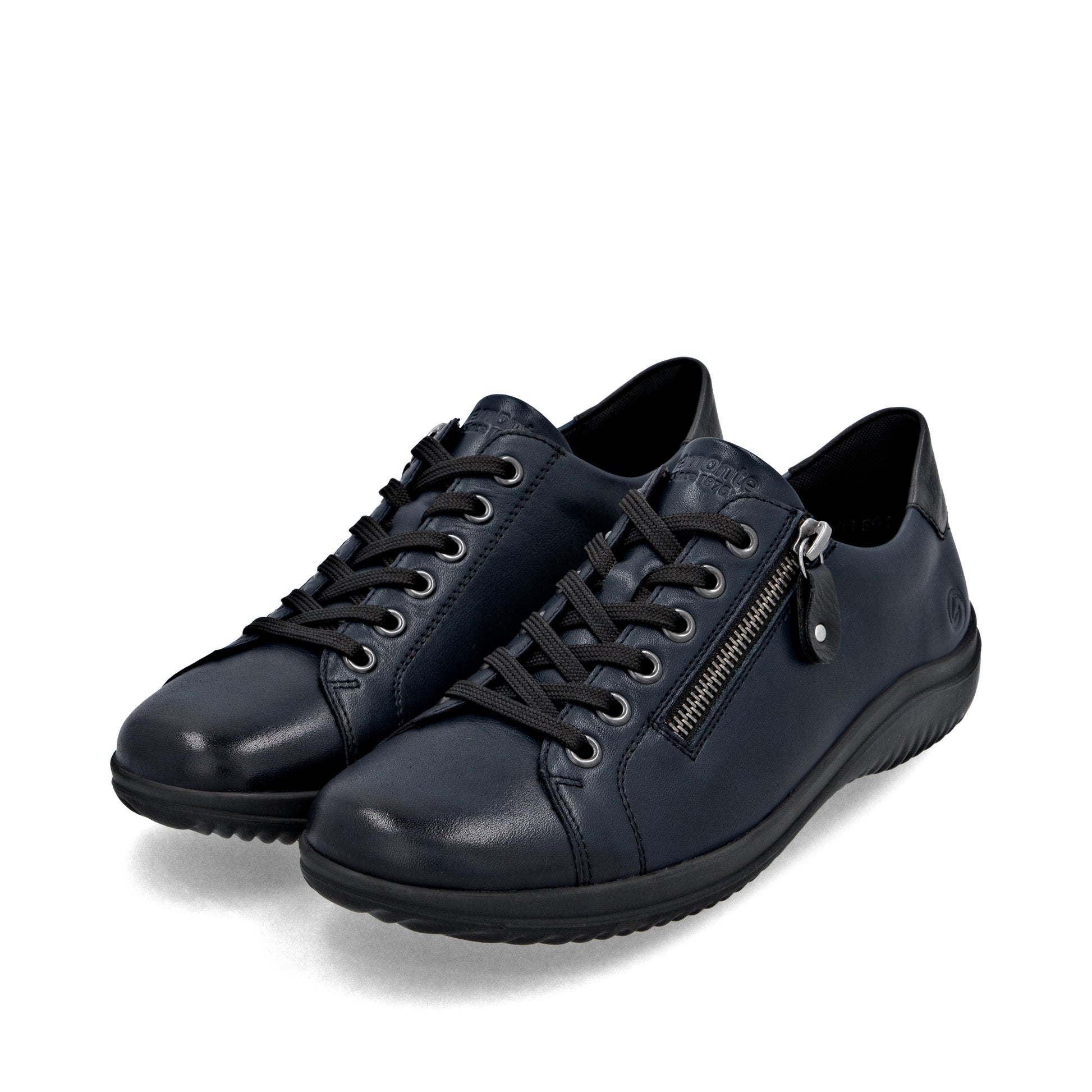 Blue Zip Shoes for Women | Remonte D1E03-14