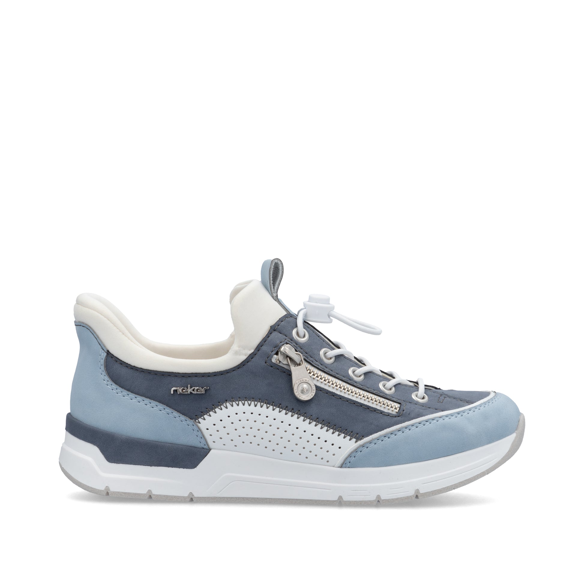Blue Elasticated Shoes for Women | Rieker 58962-10