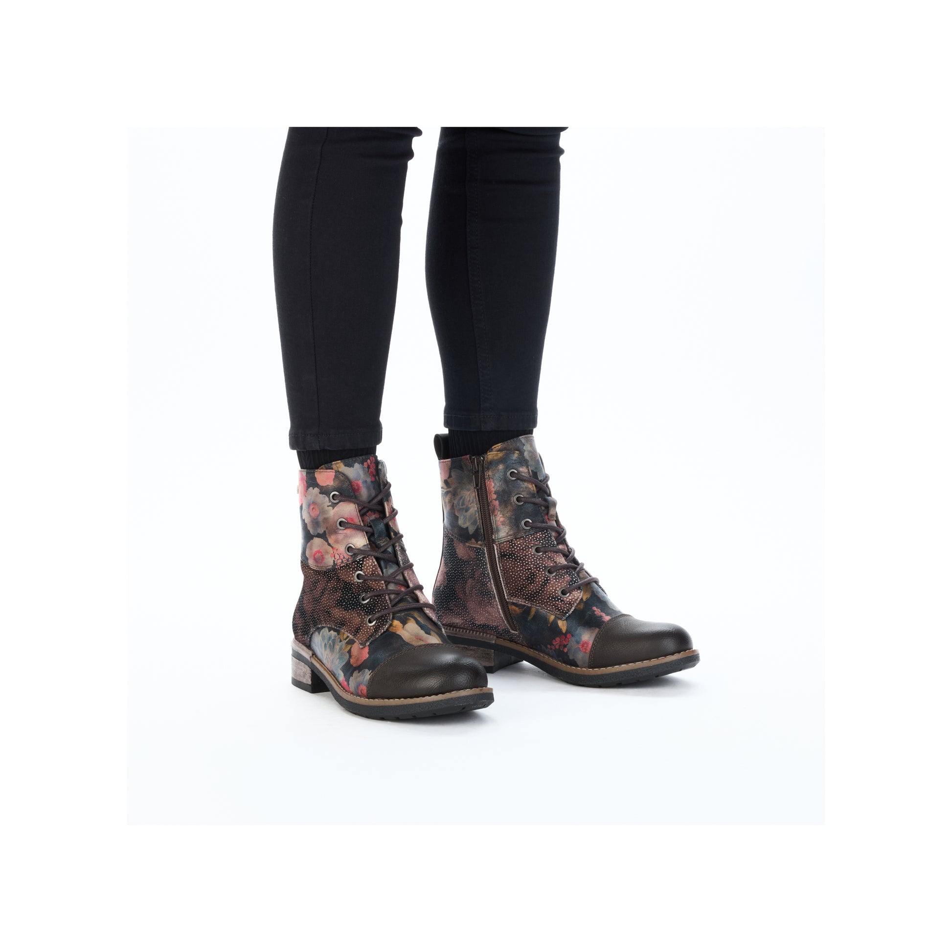 Multi Zip Boots for Women | Rieker 94611-91