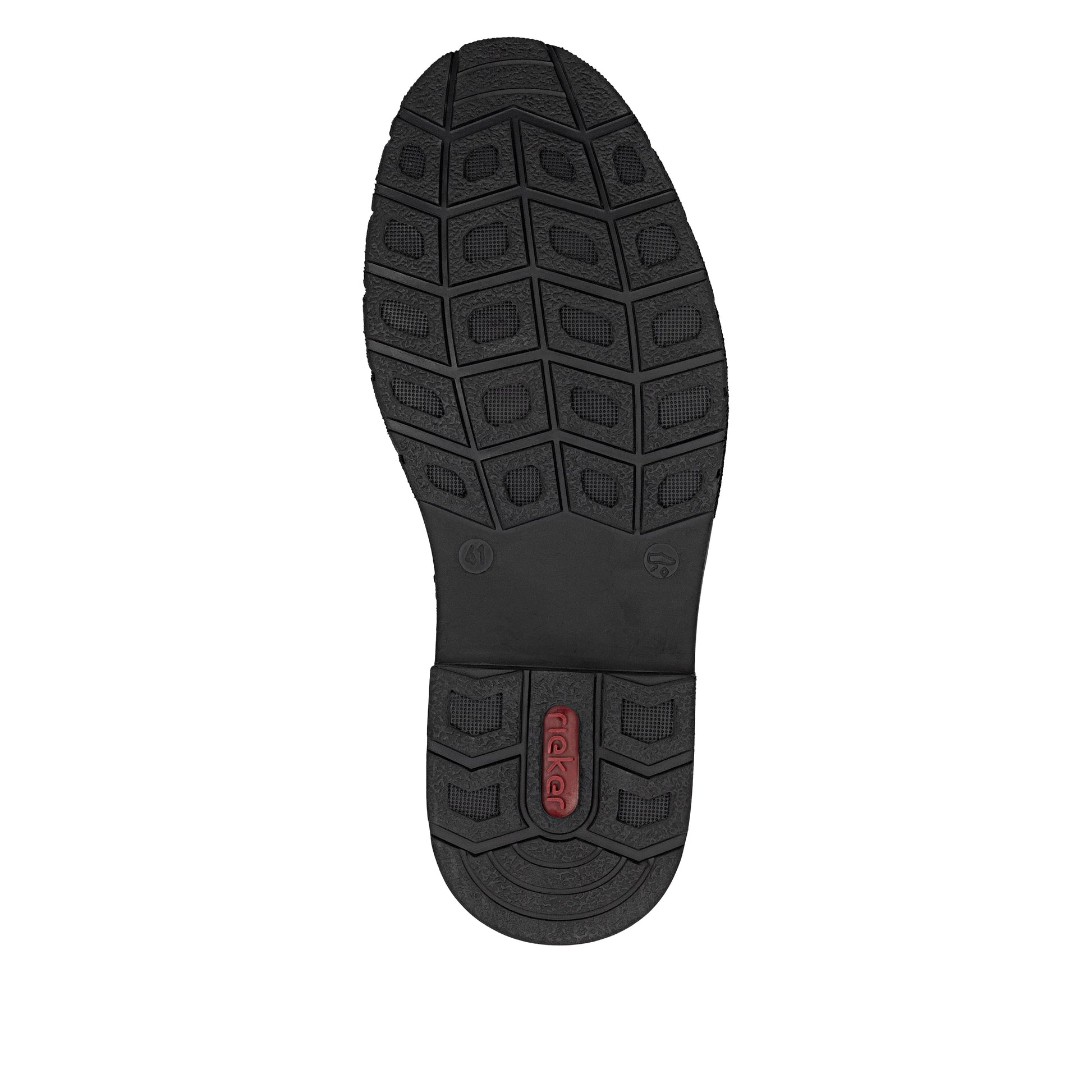 Black Zip Boots for Men | Rieker 31650-00