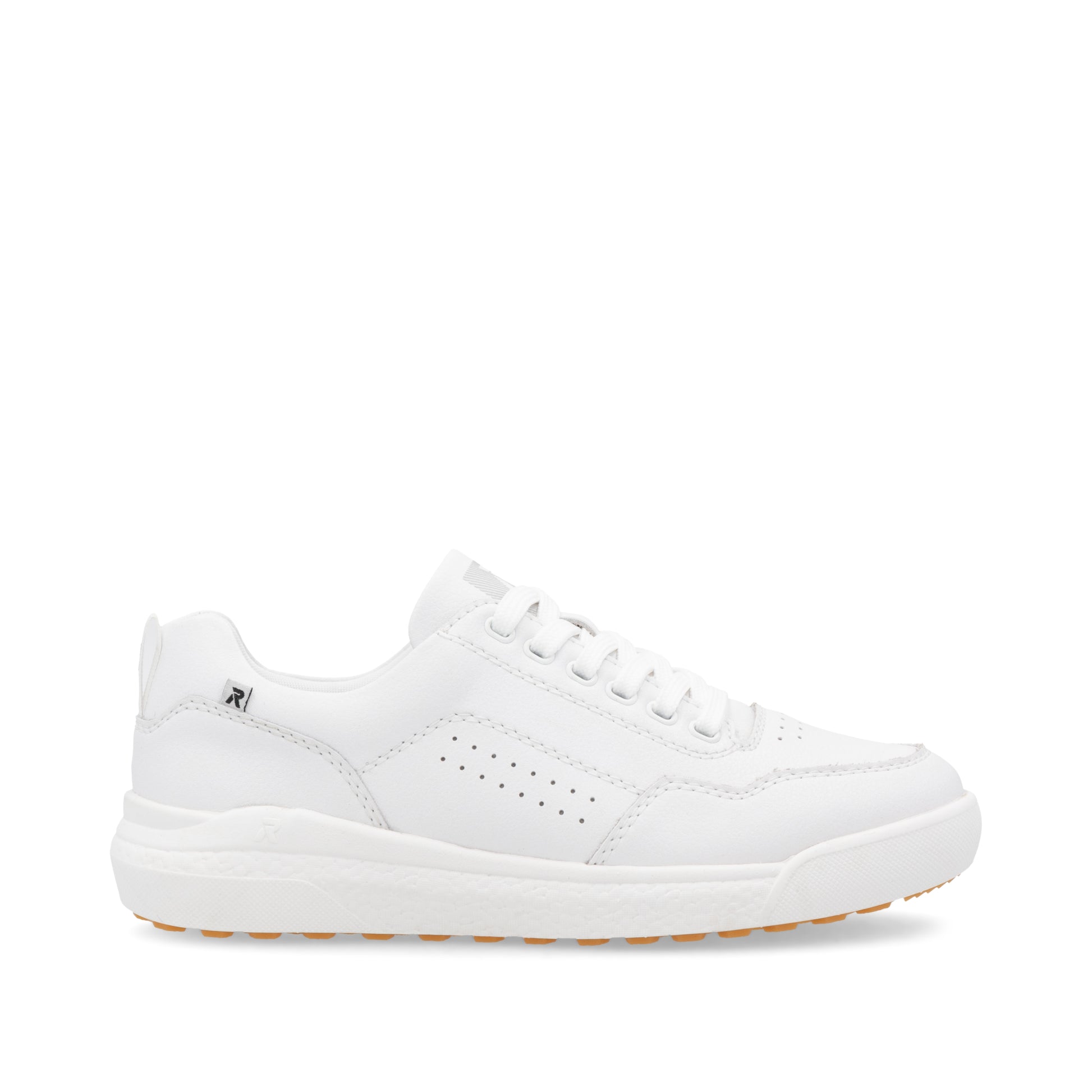 White Elasticated Shoes for Women | Rieker W1101-80