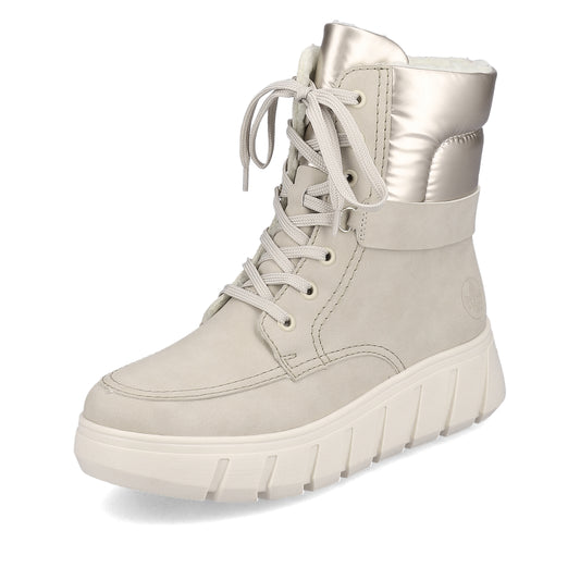 Rieker Woman's Boots - Beige | Y3503-62