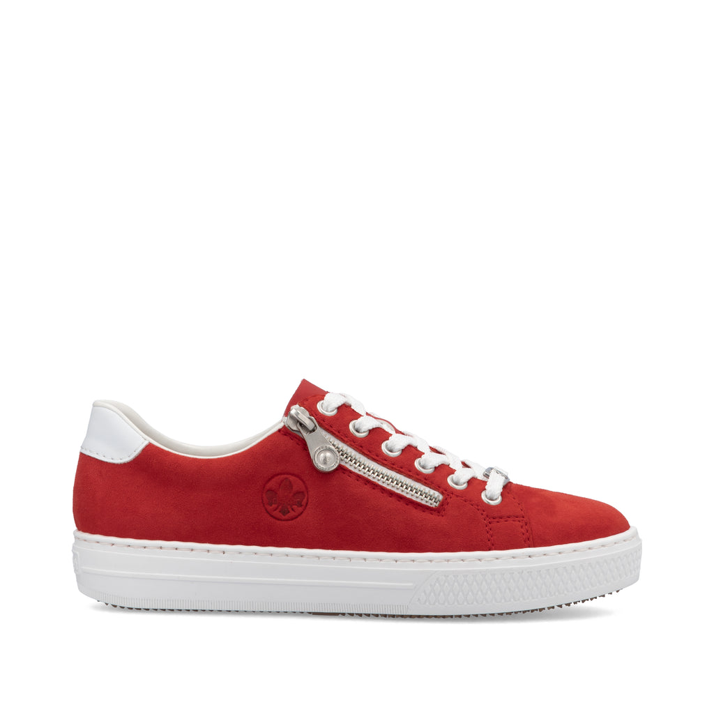 Red Zip Shoes for Women | Rieker L59L1-33