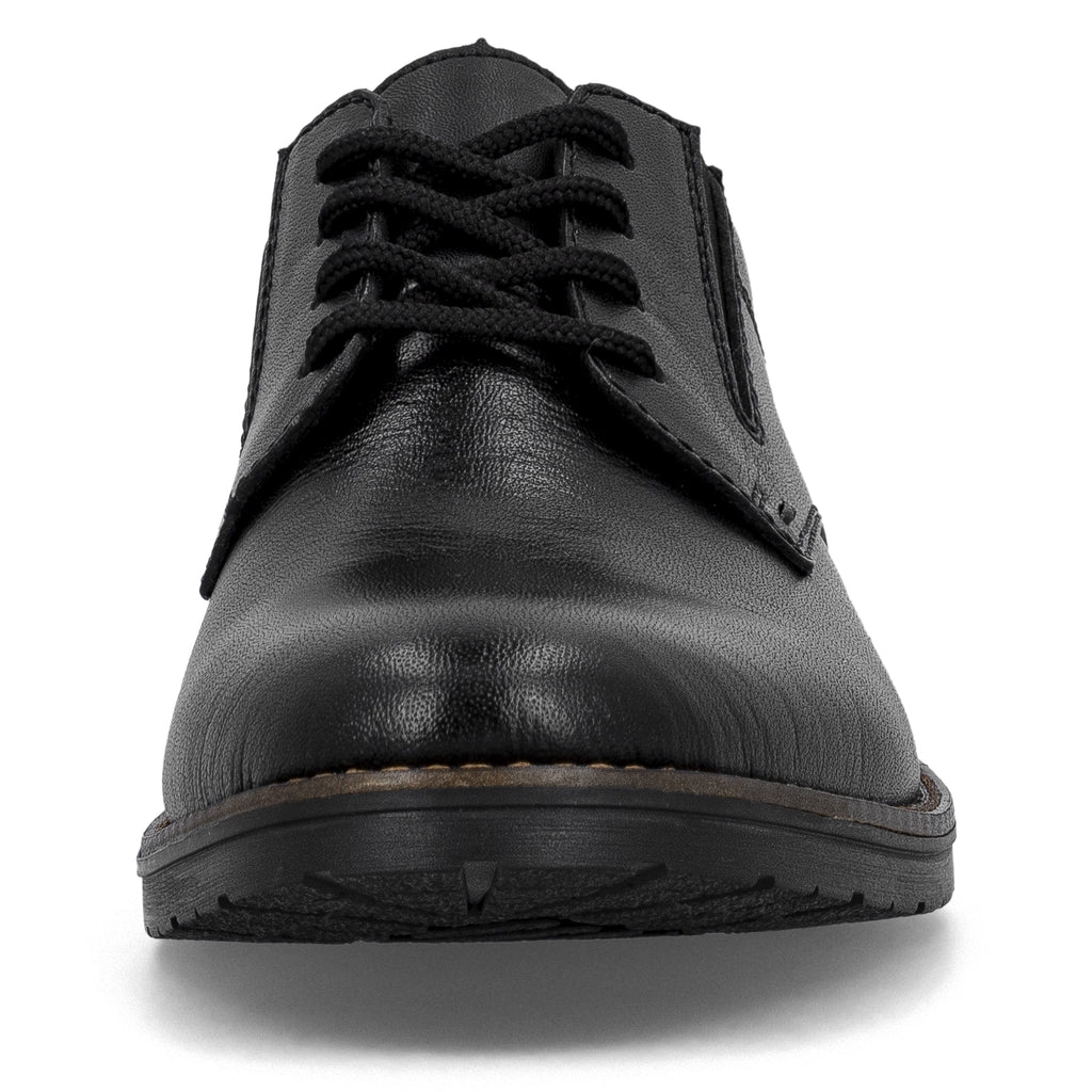 Black Elasticated Shoes for Men | Rieker 14621-00