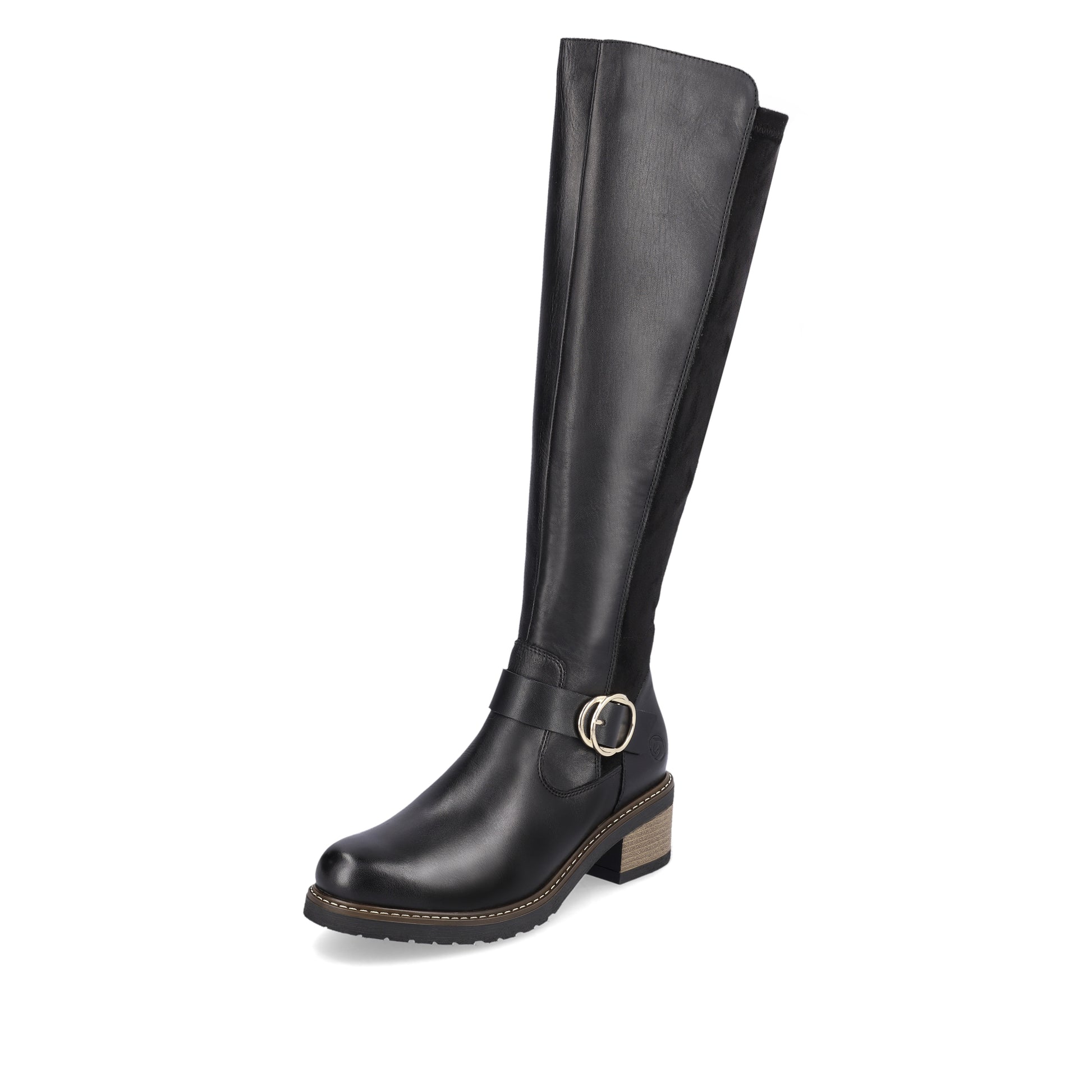 Black Zip Boots for Women | Remonte D1A73-01