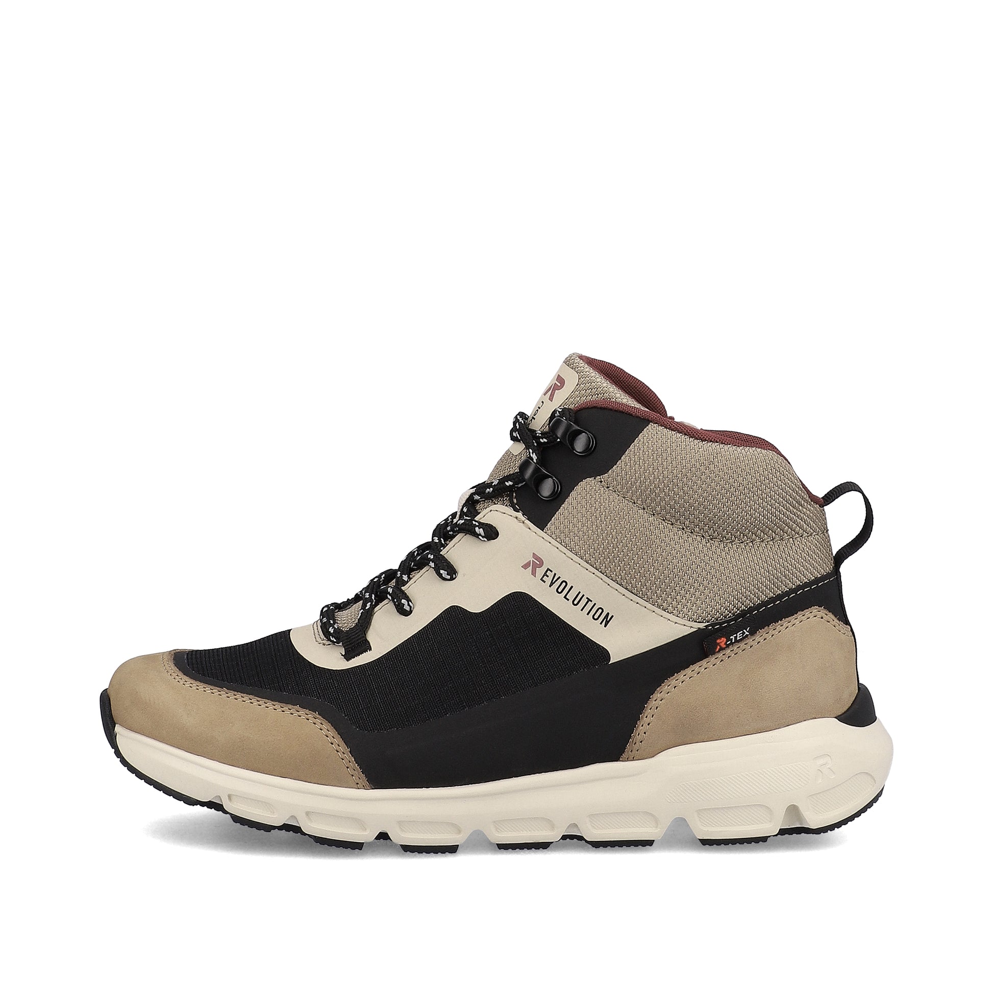 Beige Zip Boots for Women | Rieker Sport 40460-62