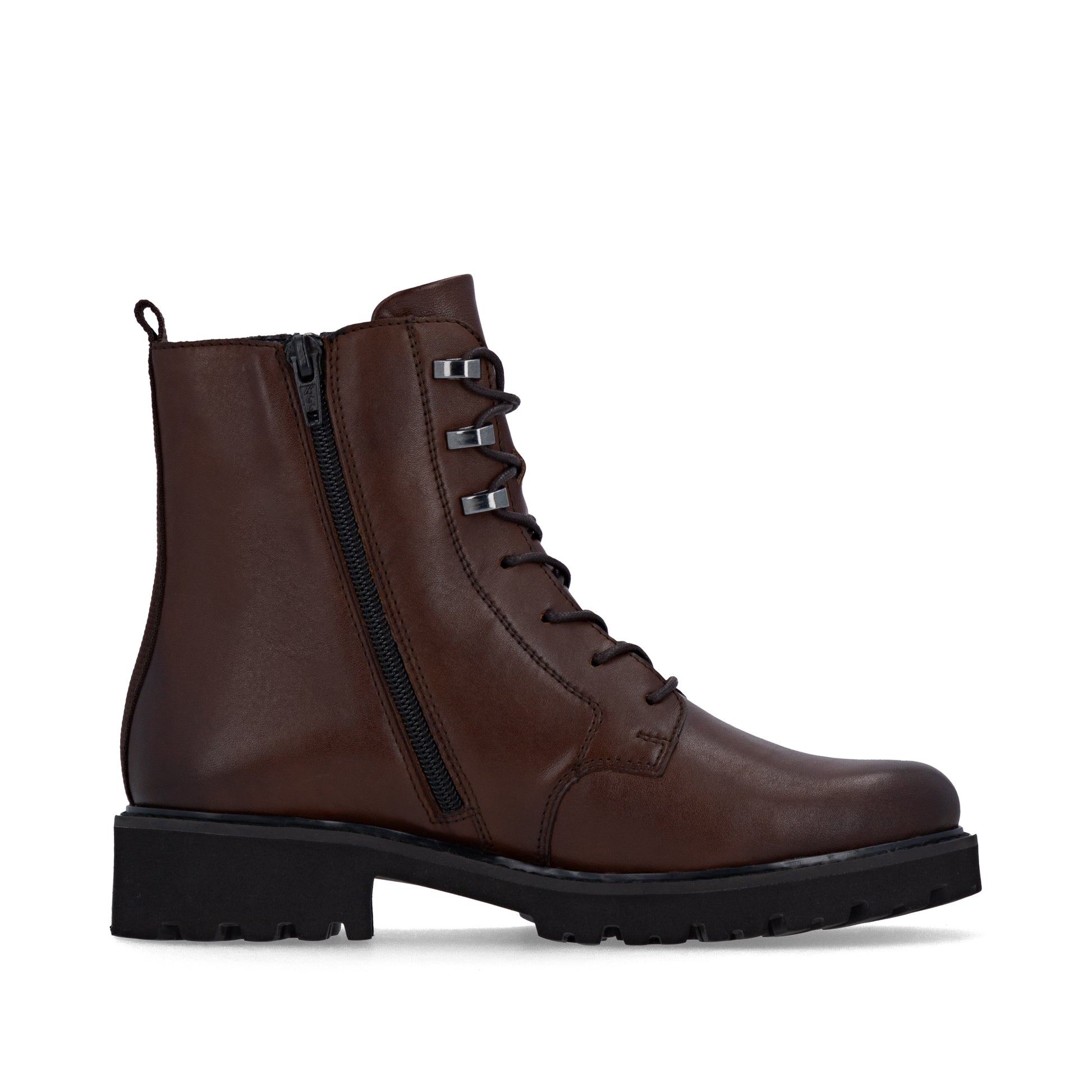 Brown Zip Boots for Women | Remonte D8656-25