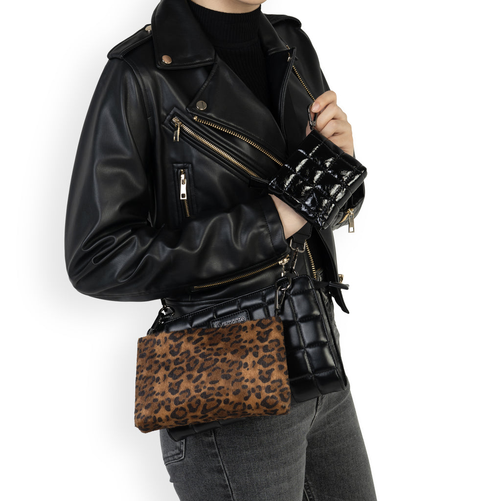 Black Zip Bags for Women | Remonte Q0649-01