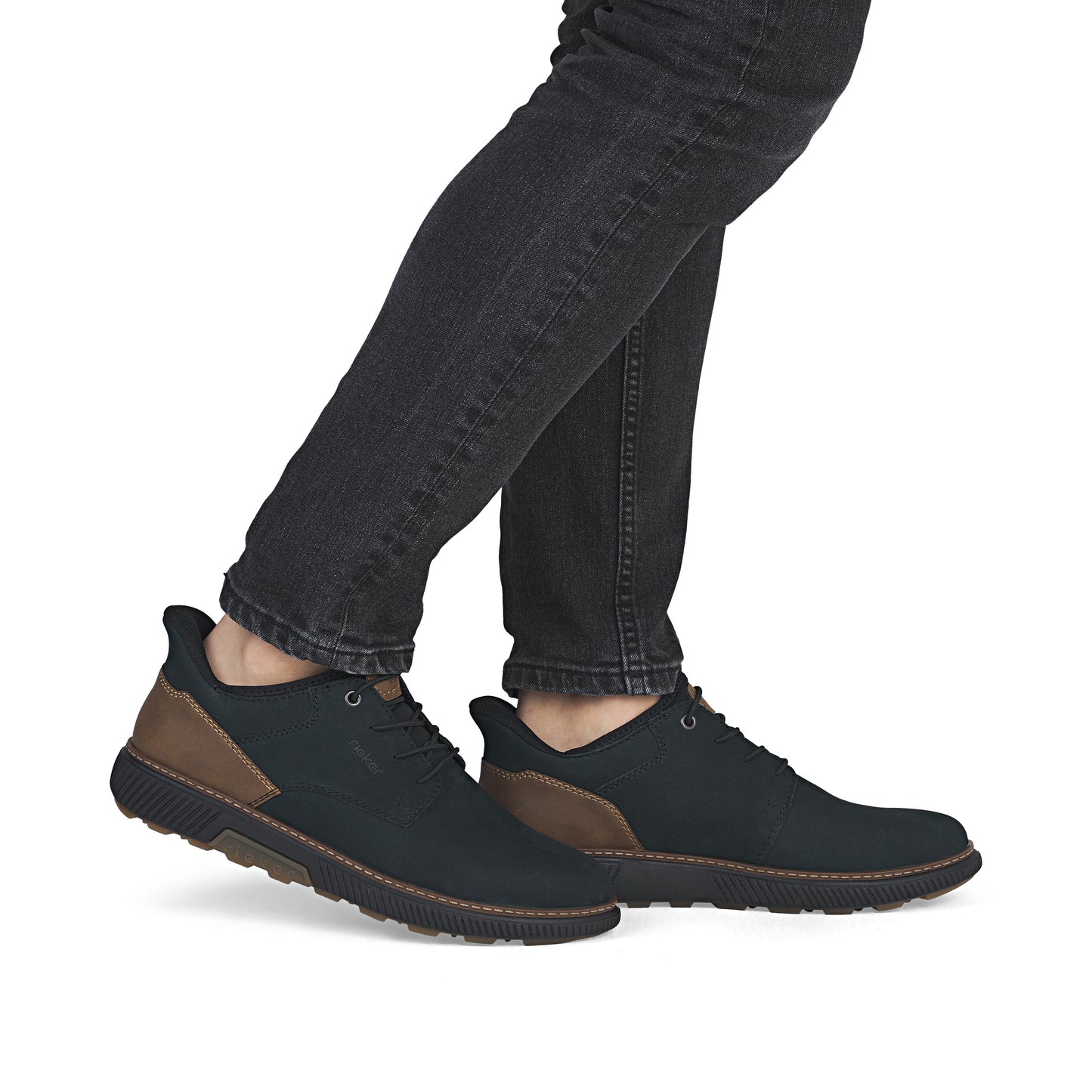 Rieker Men's Shoes - Blue | B3357-15