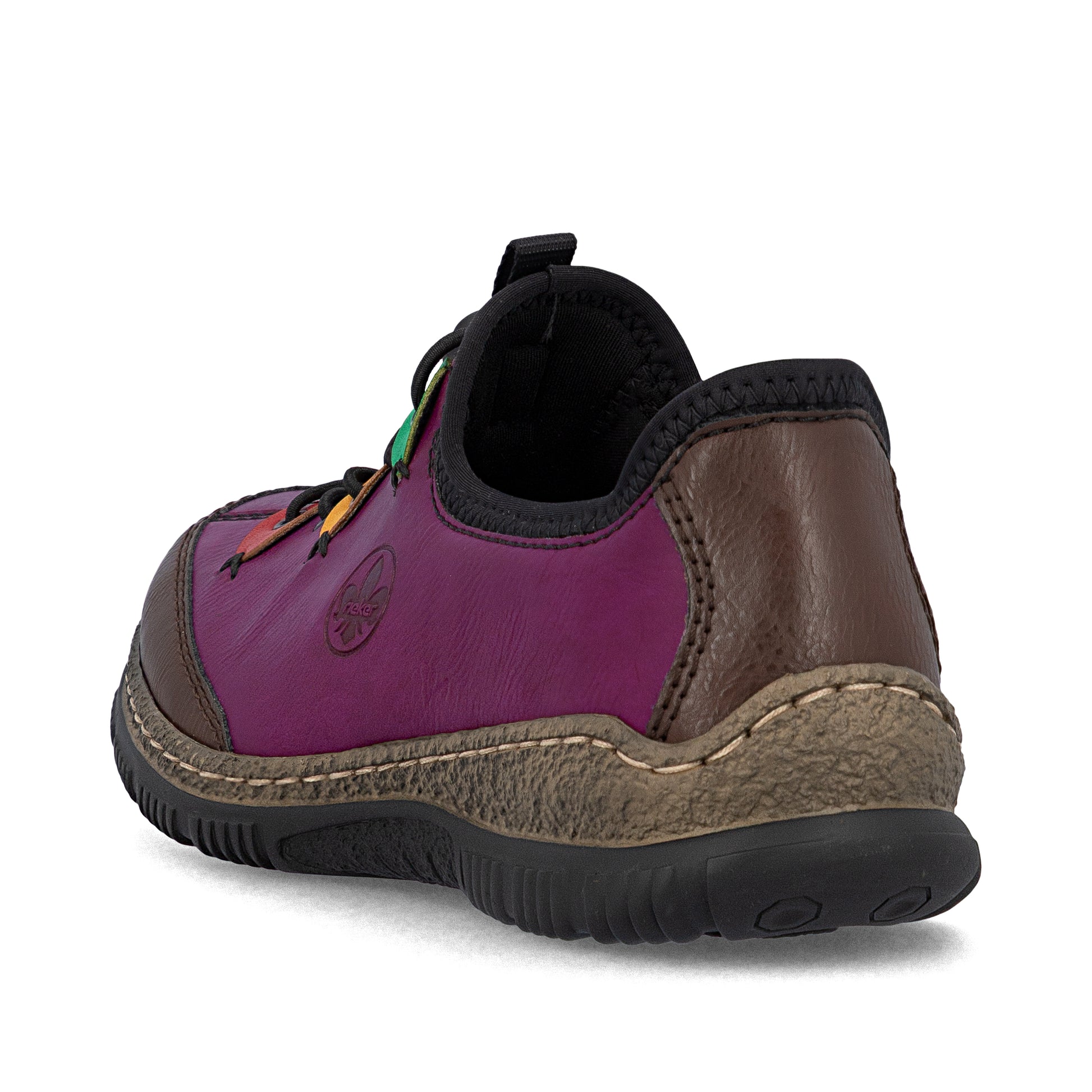Pink Elasticated Shoes for Women | Rieker N3271-30