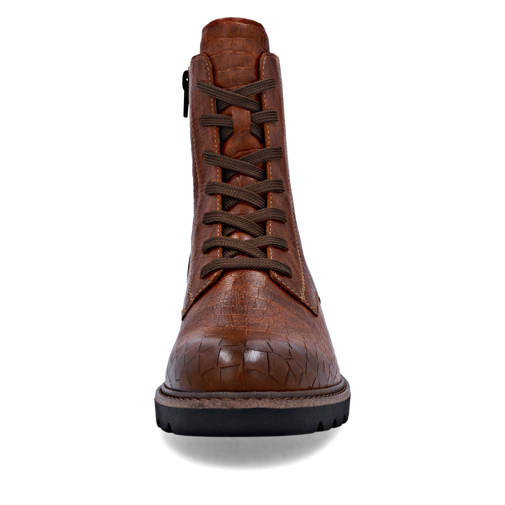 Brown Zip Boots for Women | Remonte D2Q71-22