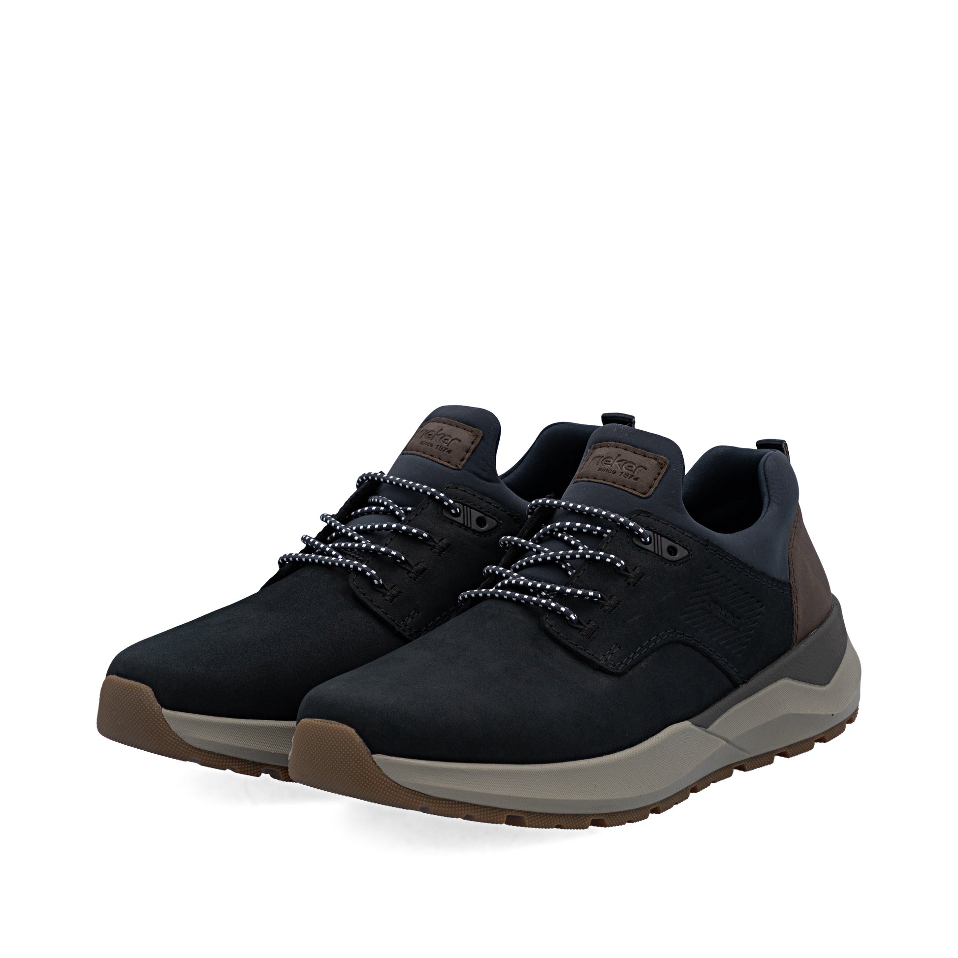Blue Elasticated Shoes for Men | Rieker 06050-14