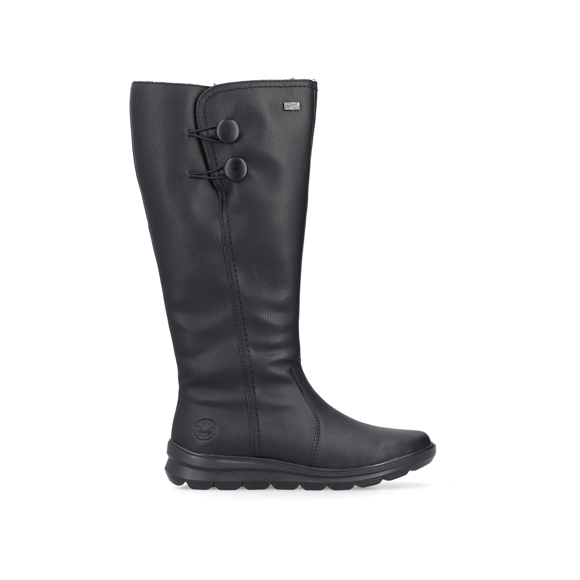 Black Zip Boots for Women | Rieker Z0090-00