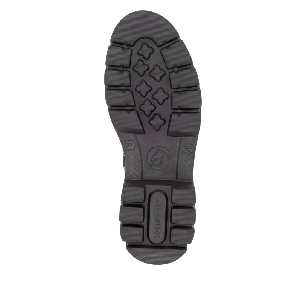 Black Zip Boots for Women | Remonte D1W74-00