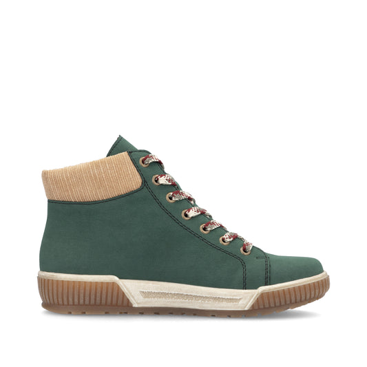 Rieker Woman's Boots - Green | N0709-54