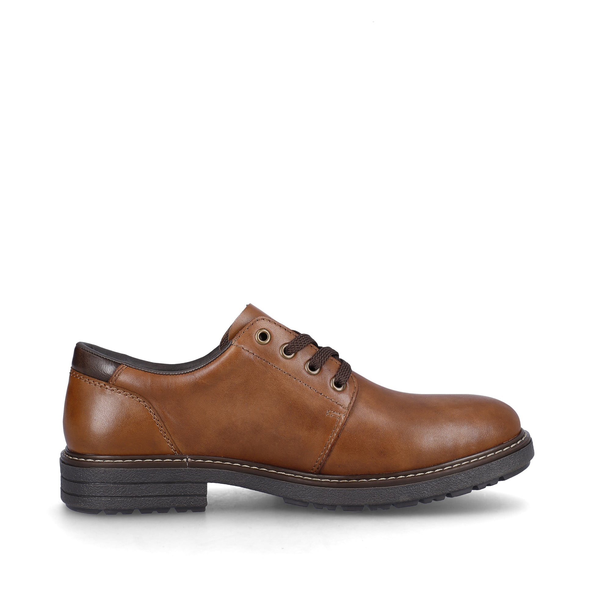 Brown Elasticated Shoes for Men | Rieker 33101-24