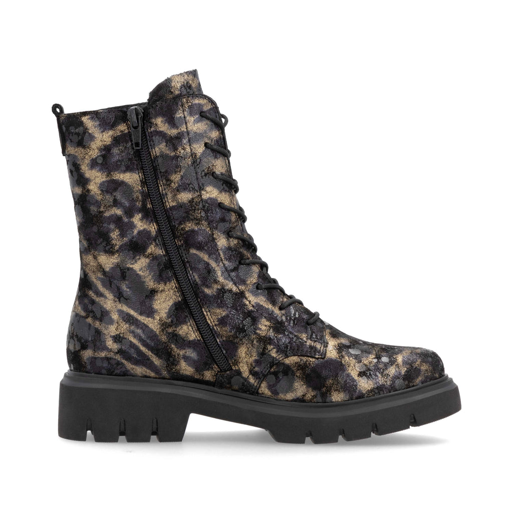 Black Zip Boots for Women | Remonte D1W72-03