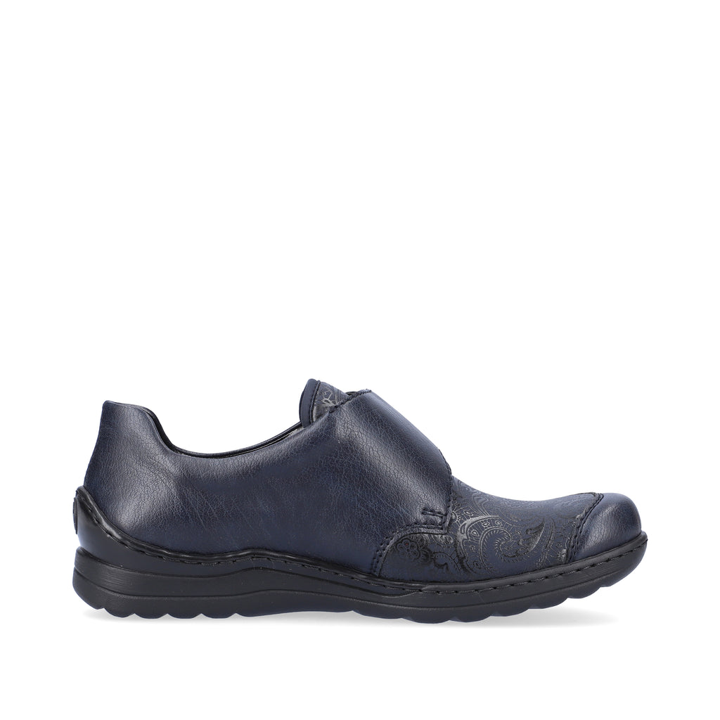 Blue Hook & Loop Shoes for Women | Rieker 48951-14