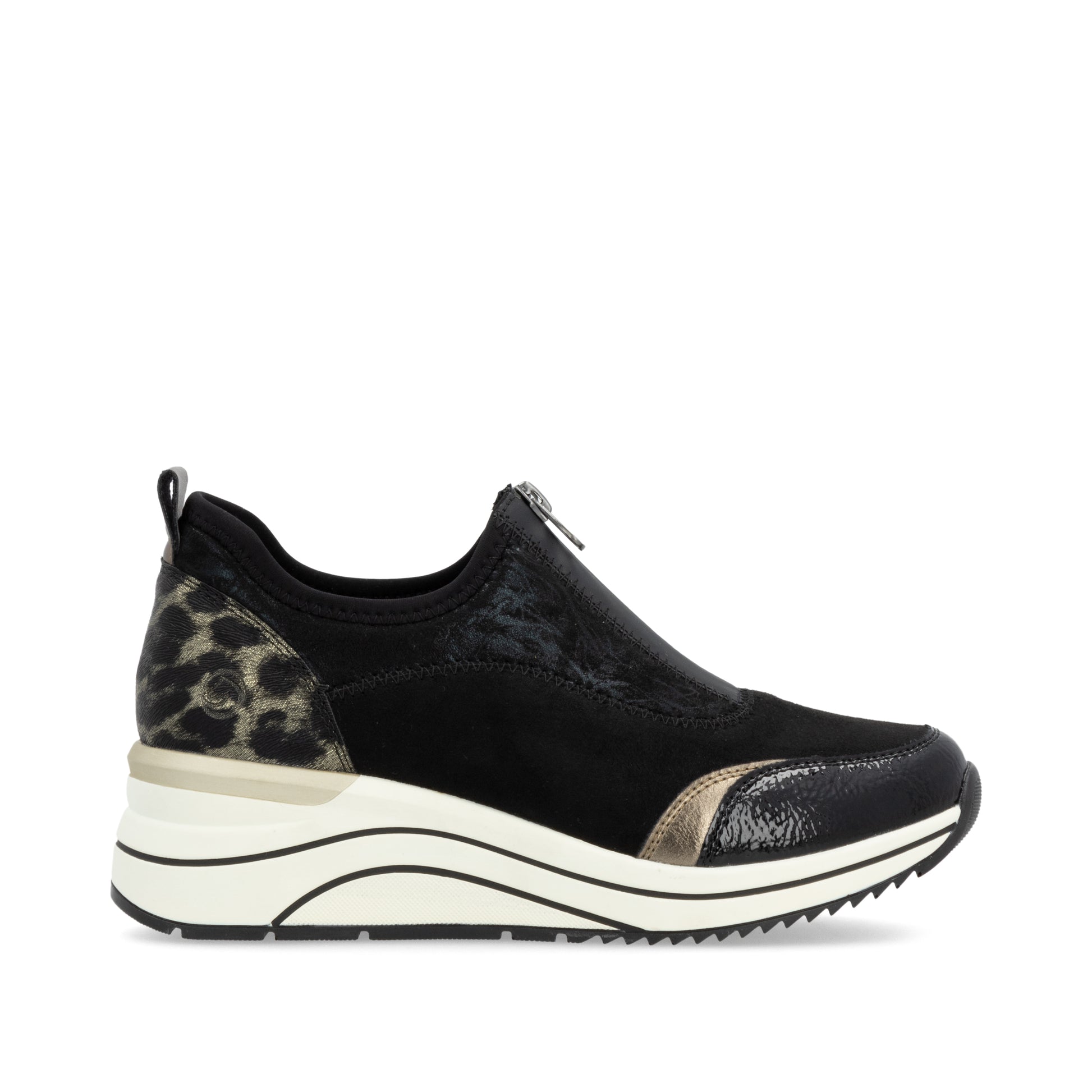 Black Zip Shoes for Women | Remonte D0T08-02
