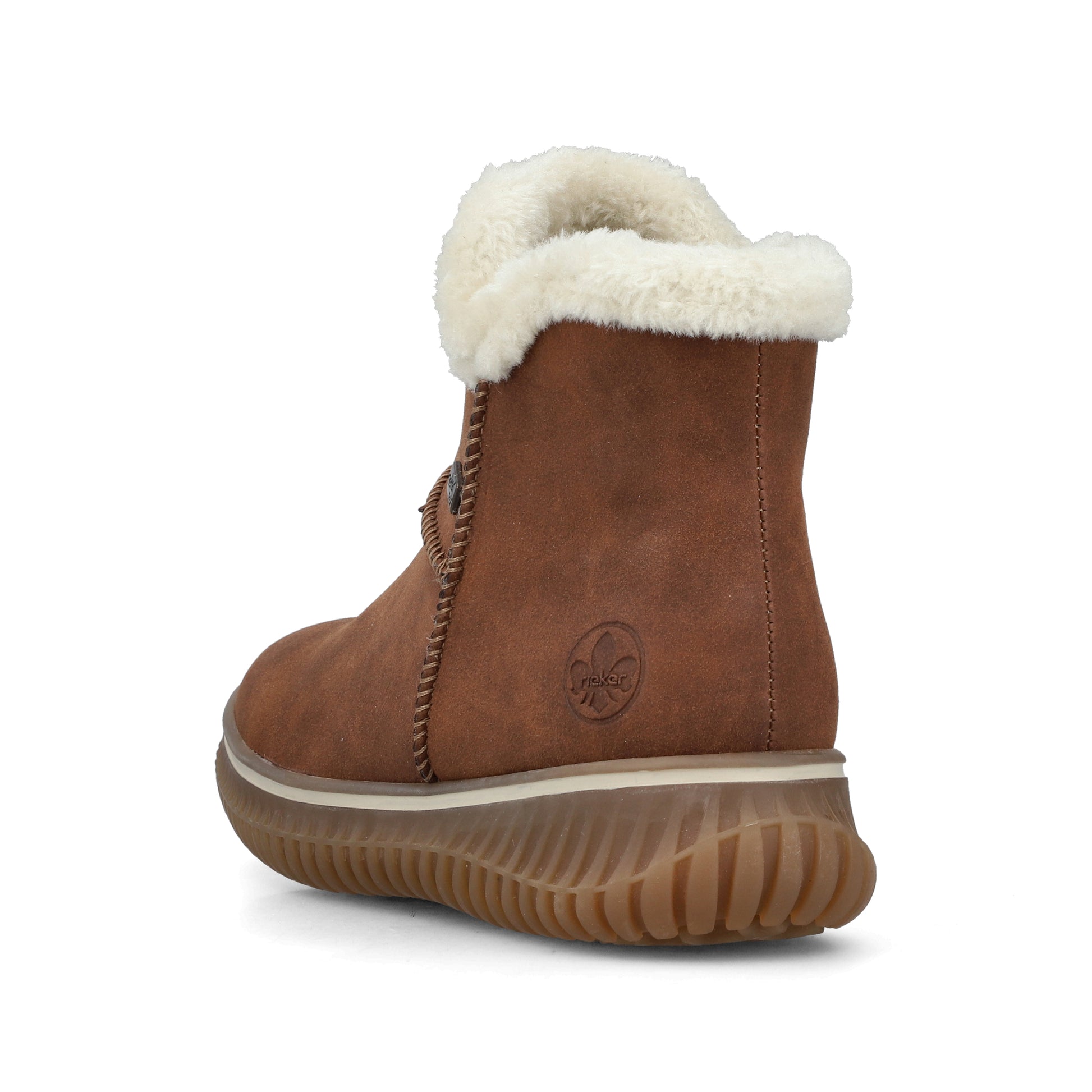 Brown Zip Boots for Women | Rieker 74260-25