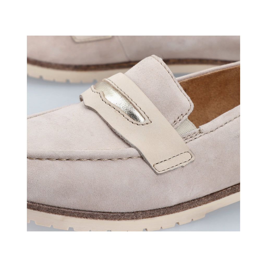 Beige Elasticated Shoes for Women | Rieker 45301-60