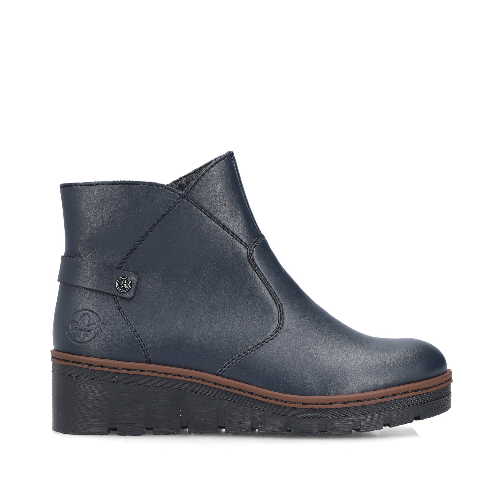 Blue Zip Boots for Women | Rieker X9164-14
