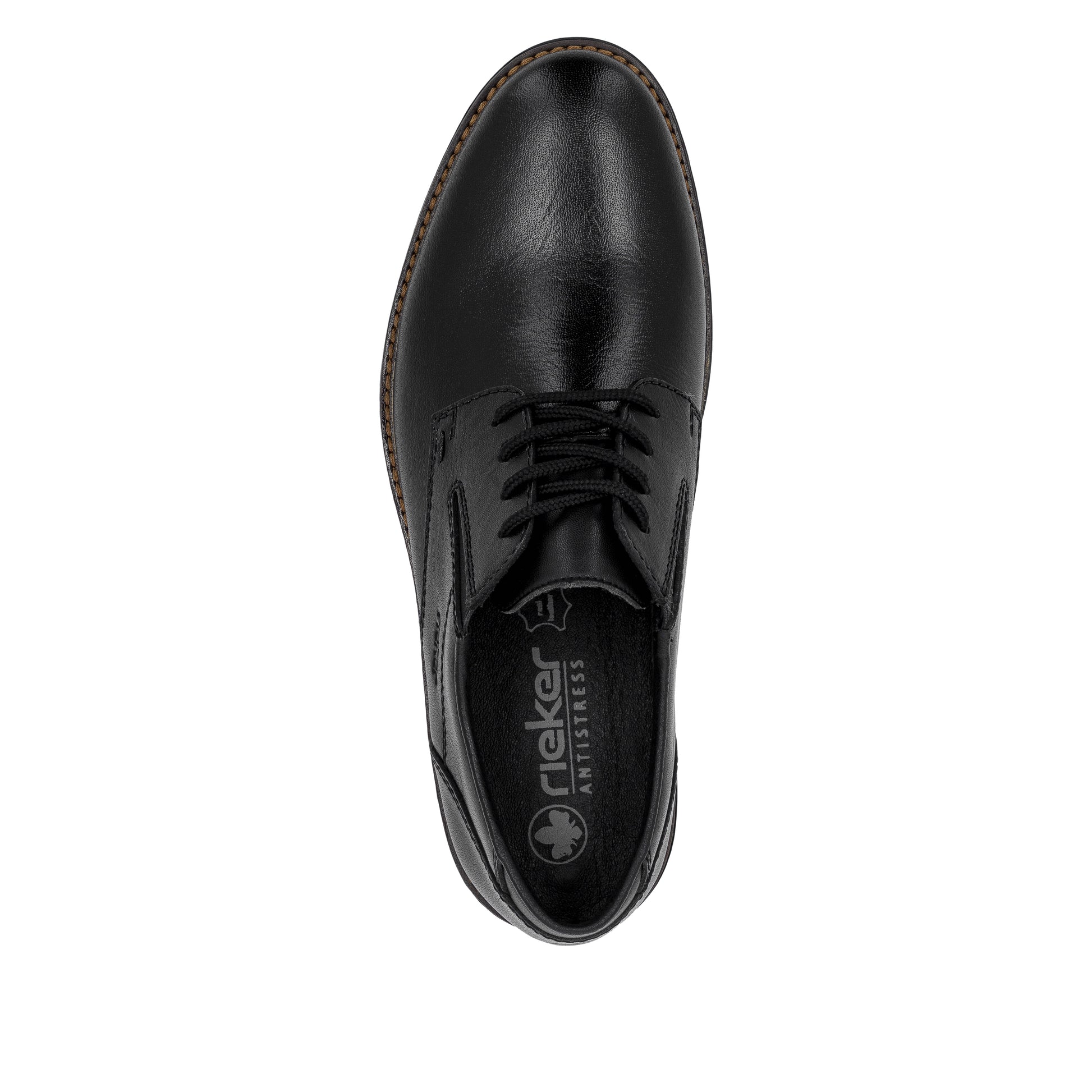 Black Elasticated Shoes for Men | Rieker 14621-00