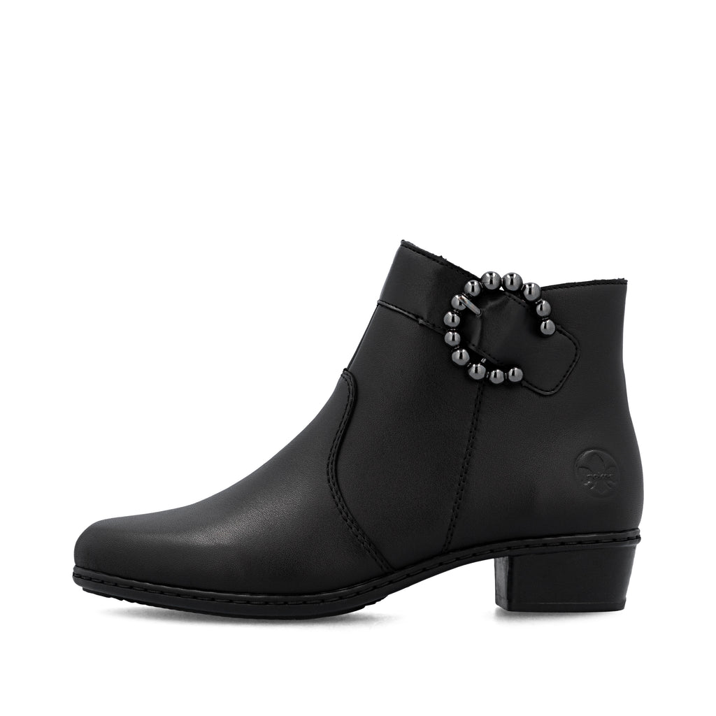 Black Zip Boots for Women | Rieker Y0797-00