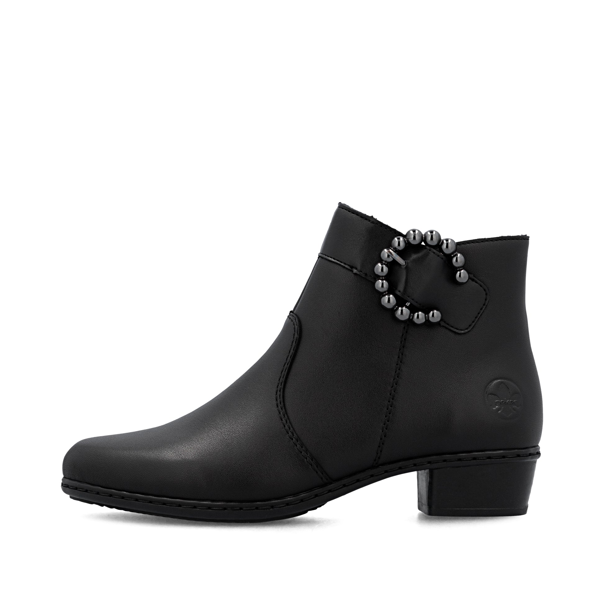 Black Zip Boots for Women | Rieker Y0797-00