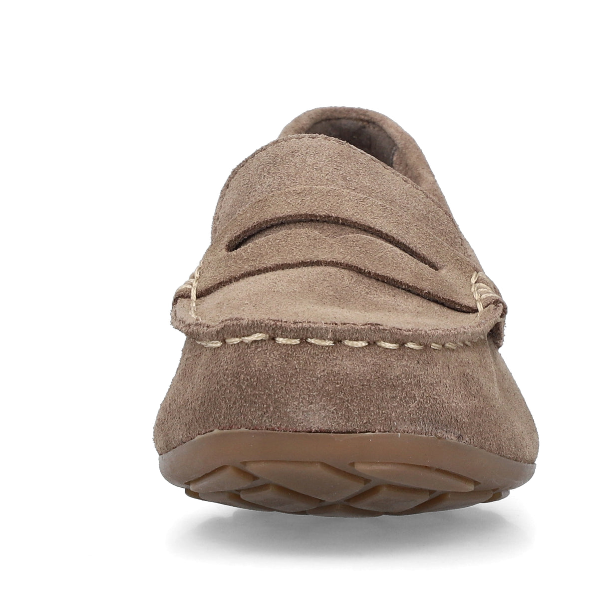 Rieker Women's Beige Loafer Shoe | 40051-62