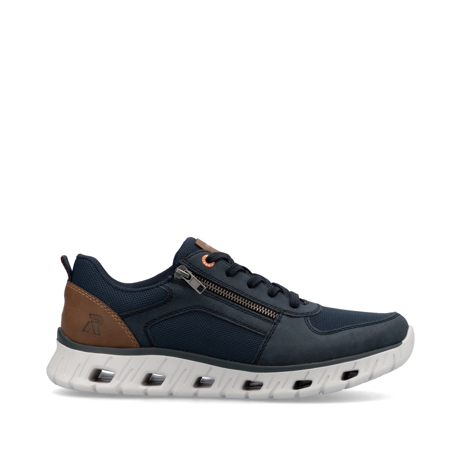 Blue Zip Shoes for Men | Rieker Sport 04301-14
