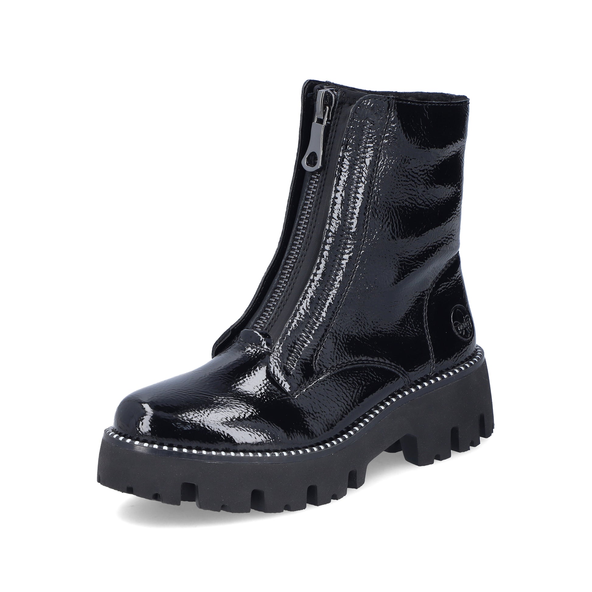 Black Zip Boots for Women | Rieker Y3351-00