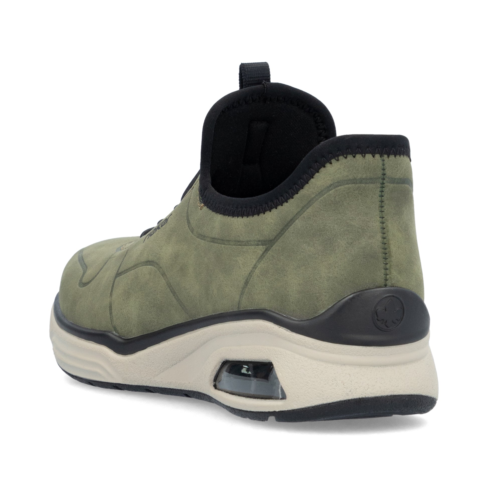 Green Elasticated Shoes for Women | Rieker M5651-54