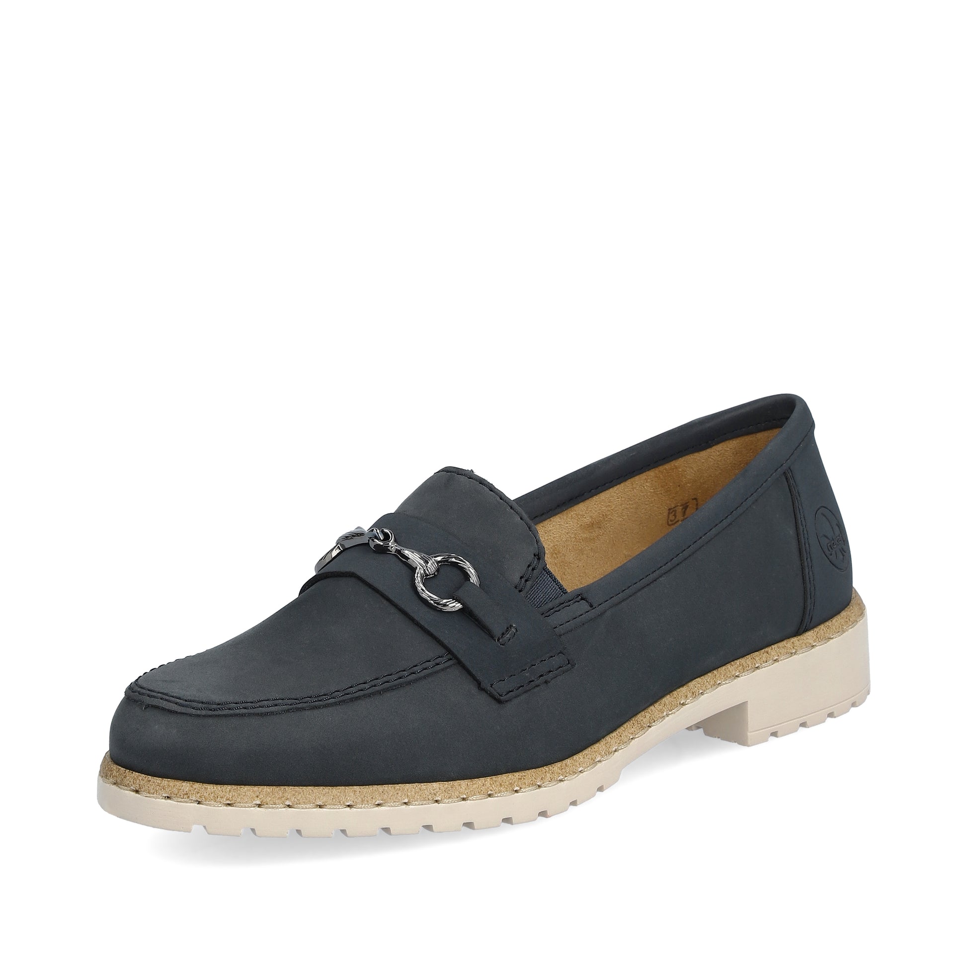 Blue Elasticated Shoes for Women | Rieker 51860-14