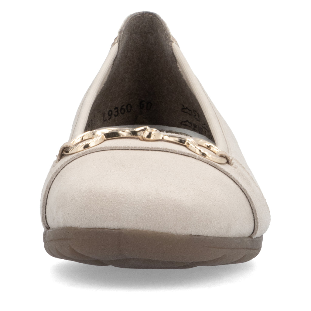 Beige Slip-On Shoes for Women | Rieker L9360-60