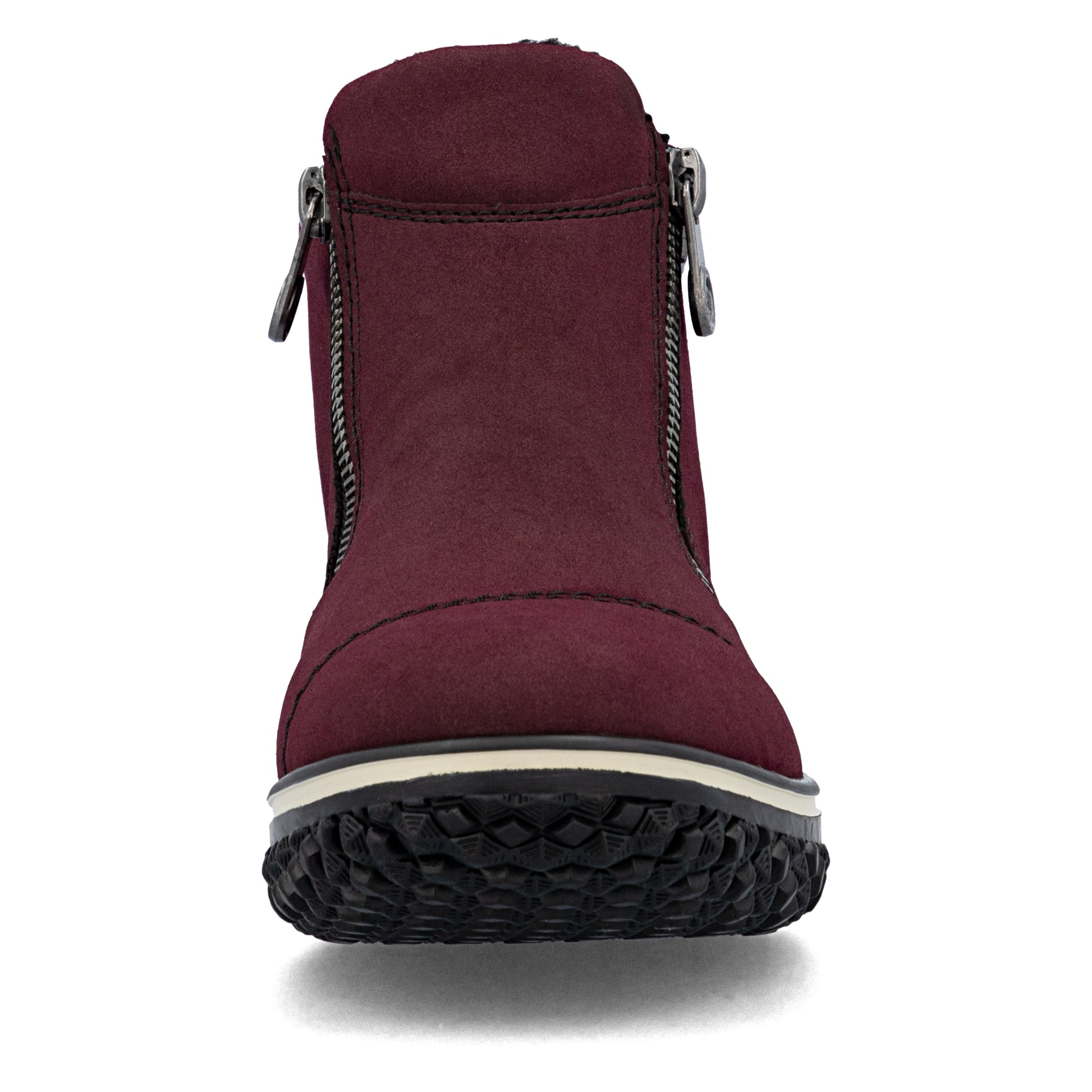 Red Zip Boots for Women | Rieker Z4265-35