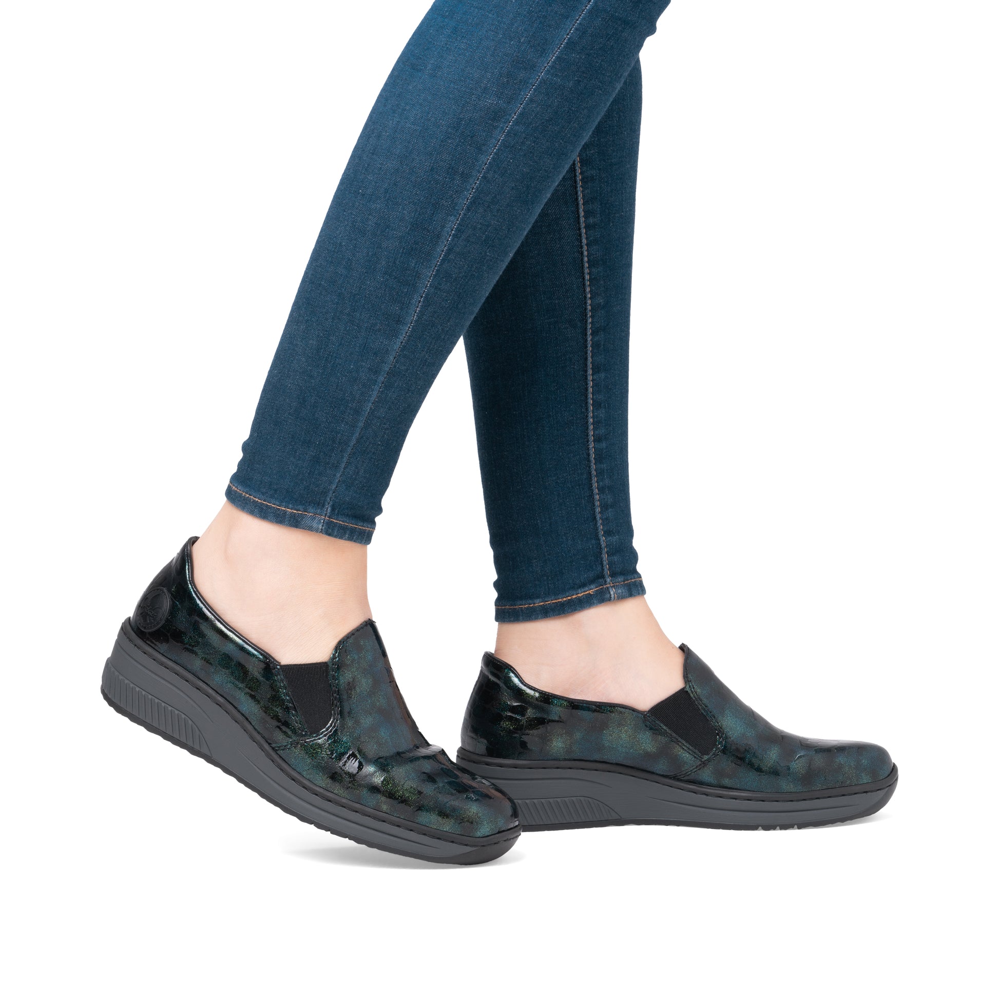 Multi Elasticated Shoes for Women | Rieker 48752-92