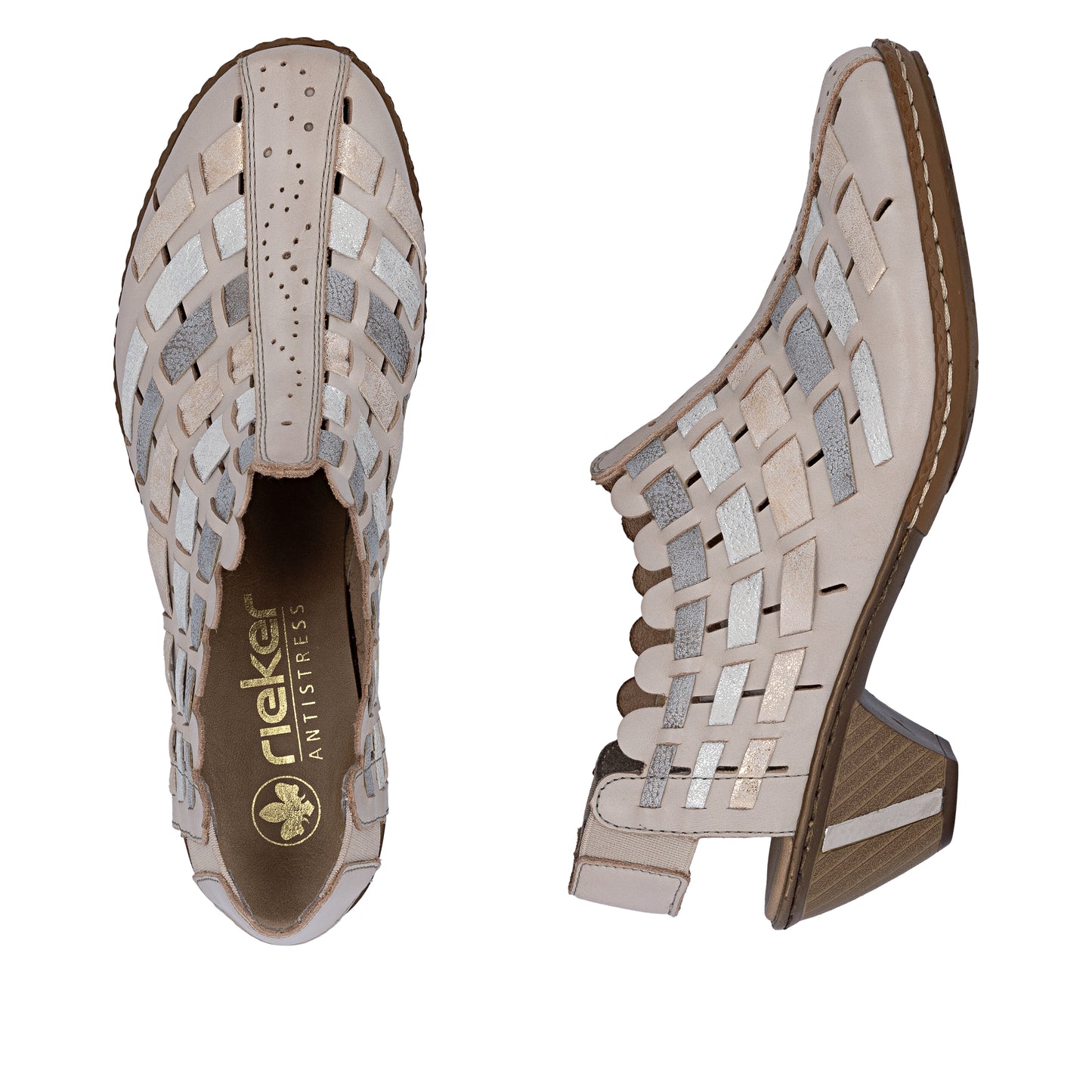 Rieker Women's Slingback Shoe - Beige | 46778-64