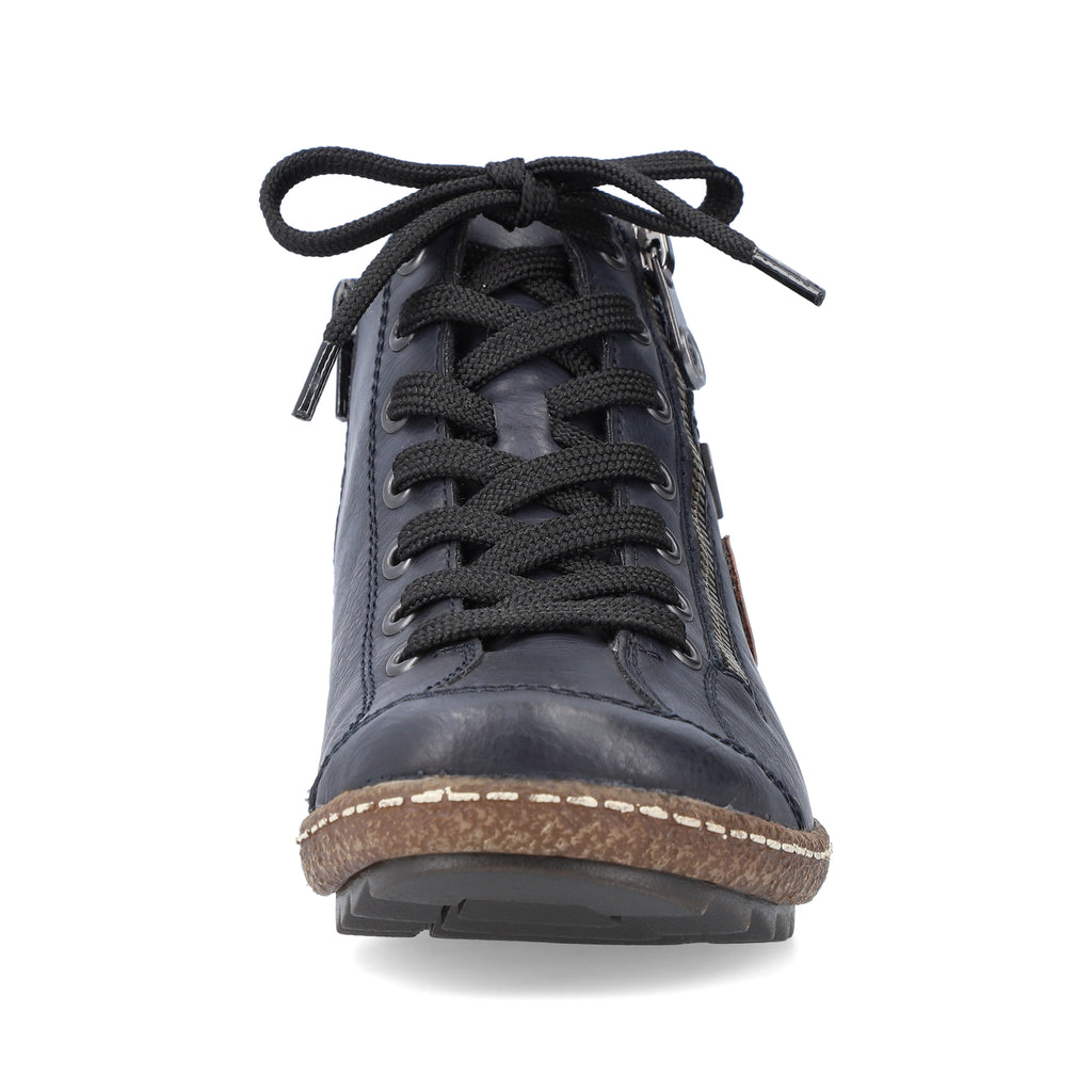 Blue Zip Boots for Women | Rieker L7514-14