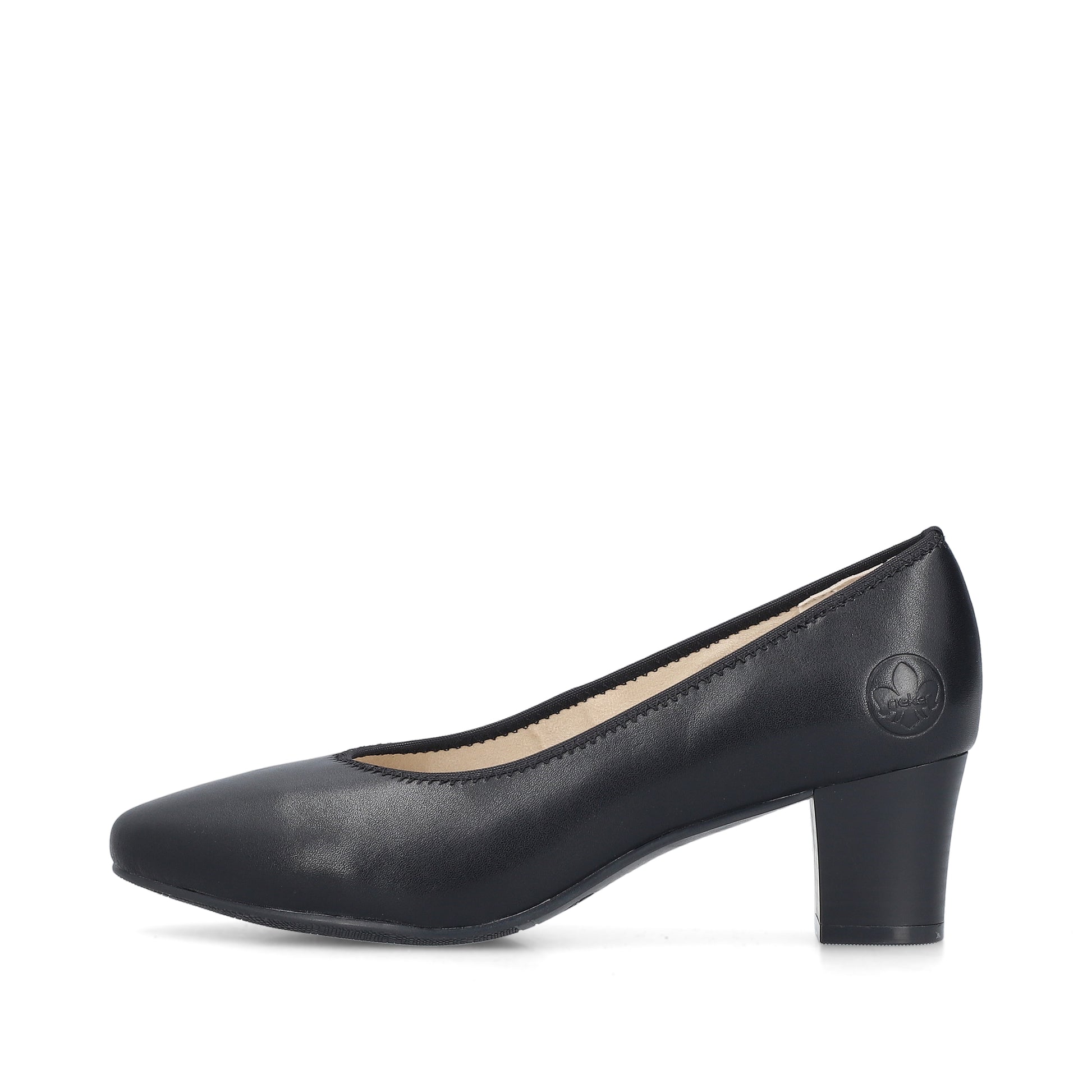 Black Slip-On Shoes for Women | Rieker 44650-04
